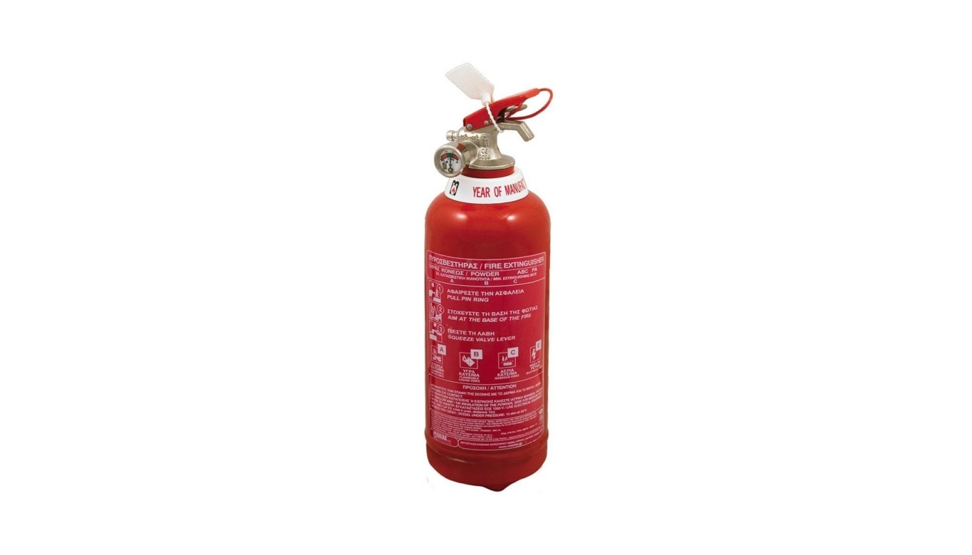Πυροσβεστήρας 1Kg Ξηράς Σκόνης ABC85