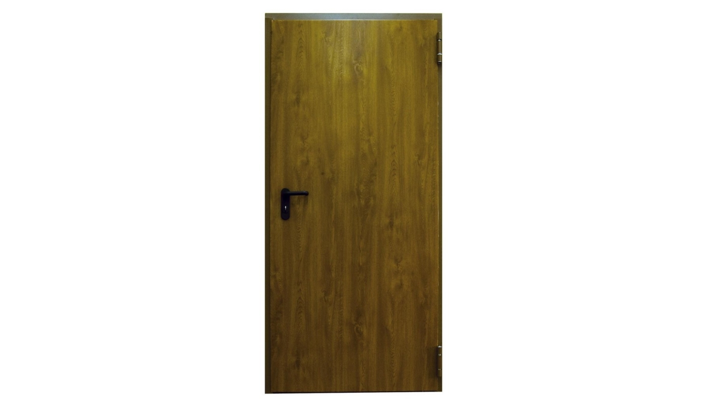 Μονόφυλλη Πόρτα 60' 1.000 x 2.150 mm με Ξύλινη Απόχρωση