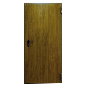 Μονόφυλλη Πόρτα 60' 1.000 x 2.150 mm με Ξύλινη Απόχρωση