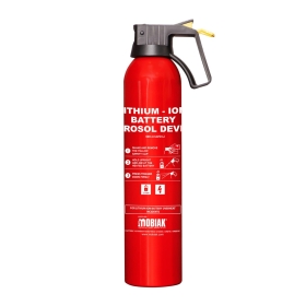 Πυροσβεστήρας Αερολύματος (Aerosol) Αντιμετώπισης Υπέρθερμων Μπαταριών Ιόντων Λιθίου